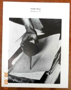 JOSEPH BEUYS. tekeningen. catalogue. Stadhuis te Middelburg. 1970 - Picture 1 of 6