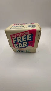 Vintage Rare Pure & Natural Soap Bar 3.5oz Sealed NOS 3pack Movie TV Prop USA - Picture 1 of 6
