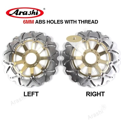9 Holes Front Brake Disc Rotor fit Honda GL1800 ABS 2001-2017 CBR900RR 1992-1994 Foto 1 de 4