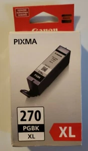NEU Original Canon Pixma PGI-270XL PGBK 270 XL Tintenpatrone mit hoher Reichweite - Bild 1 von 4