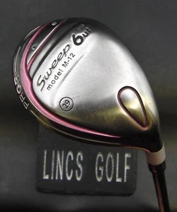 Ladies PRGR Sweep Model M-12 6 Hybrid Ladies Graphite Shaft Golf Pride Grip - Picture 1 of 6