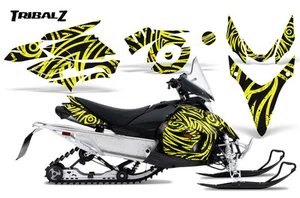 YAMAHA PHAZER RTX GT MTX 07-16 SNOWMOBILE SLED GRAPHICS KIT CREATORX TZYL - Picture 1 of 1
