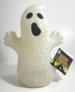 Molde soplado fantasma con cuentas gritos de Halloween de colección 10" • Nuevo con etiqueta • Cambio de luz funciona - Imagen 1 de 5