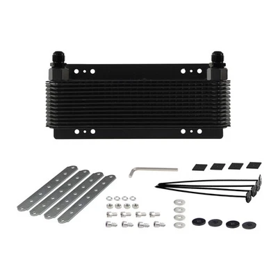 Universal 12 Row 24-Plate Transmission Oil Cooler w/ AN10 Fittings For VW Ghia - Image 1 of 4