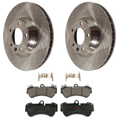 KIT TRW-072924-4386 Juego de 2 ruedas delanteras de disco de freno y pastillas de freno para VW Cayenne Foto 1 de 4