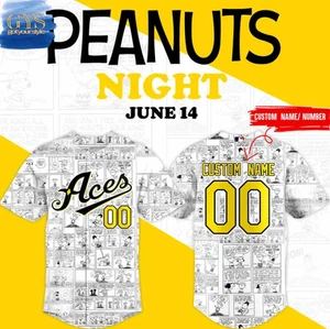 Yc Custom Reno Ace Peanut Night Special Limited Edition Baseball Jersey - Picture 1 of 2