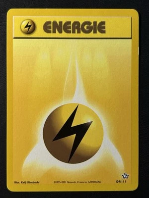 Pokemon Elektro Energie 109/111 Neo Genesis DE NM - Bild 1 von 2