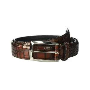 Men's Ozzie Croc Embossed Belt, Blue, 42 - Bild 1 von 7