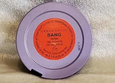 URBAN DECAY Alfterglow Glide-On Cheek Tint Blush BANG 0.14 oz cream NEW - Image 1 of 4