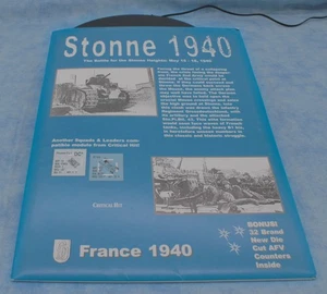 Critical Hit Stonne 1940 France WWII ASL Compatible Module w/ Map & Counters - Picture 1 of 5