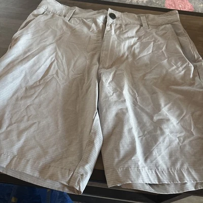 Pantalones Cortos World Wide Sportsman Gris Rayas Secado Rápido Rendimiento Elastizados Para Hombre talla 32 Foto 1 de 4