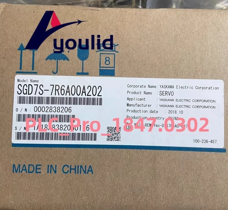 1PCS Brand New Yaskawa SGD7S-7R6A00A202 SGD7S7R6A00A202 Servo Drive US Free tax - Image 1 of 4