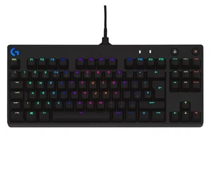 Logitech G PRO TKL Mechanical Gaming Keyboard, GX Blue Clicky Key Switches, LIGH - Bild 1 von 8