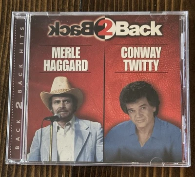 Merle Haggard & Conway Twitty Back 2 Back CD by Conway Twitty/Merle Haggard - Image 1 of 2