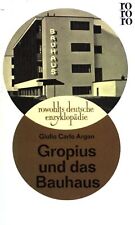 Gropius und das Bauhaus. (Nr 149) Argan, Giulio Carlo: