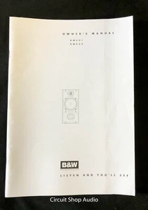 Original B&W DM 601, DM 602 / Manual del propietario - Imagen 1 de 1