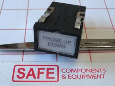 Honeywell Push Button Switch AML11MBE3DA Momentary 1-Pole 2-Lamp PC-Mnt B44-7 - Image 1 of 4