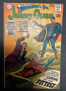 Silver Age 1968 Superman's Pal Jimmy Olsen 115 Neal Adams Cover Art Fine - Picture 1 of 5