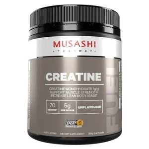 MUSASHI Creatine 350g Oral Powder Unflavoured Support Muscle Strength Lean Mass - Picture 1 of 1
