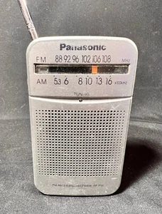 Panasonic Mini Radio Portátil Gris Am Fm - Imagen 1 de 4