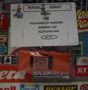 IDEAL, TRC, THE DUKES OF HAZZARD GENERAL LEE, SLOTLESS CAR - Picture 1 of 4