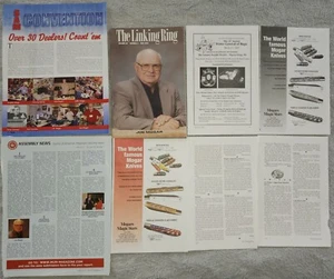 Joe Mogar Sammlung 8 Artikel mit dem Verbindungsring Mai 2002 Cover & andere Clips - Bild 1 von 1