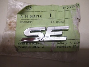MAZDA SE CAR BADGE , NEW, A14093F1E. - Picture 1 of 3