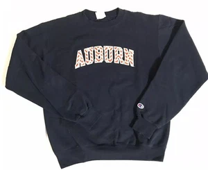 Vintage 90er Jahre University of Auburn Champion Eco Fleece Sweatshirt Größe Small - Bild 1 von 7