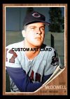 Sam McDowell Cleveland Indians 1962 Style Custom Baseball Art Card