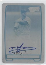 2012 Bowman Draft Chrome Picks Printing Plate Magenta 1/1 Deven Marrero Auto 0t3