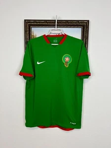 Camiseta de fútbol local de Marruecos 2006 Camiseta de fútbol Nike Camiseta de la Selección Nacional Talla M - Imagen 1 de 16