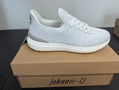 NEW IN BOX MEN'S JOHNNIE-O KNIT RANGE RUNNER 2.0 SHOES, COLOR: VAPOR, SIZE: 8 Foto 1 de 3