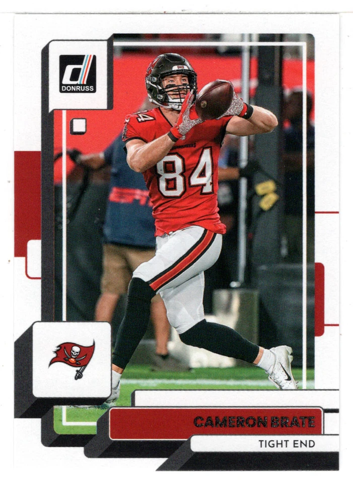 Cameron Brate - Tampa Bay Buccaneers (NFL) 2022 Donruss Football # 254 MT - Image 1 of 1