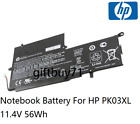 Original PK03XL Battery F HP Spectre Pro X360 G1/G2 13-4000/4100/4200 HSTNN-DB6S