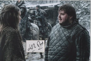 Exhibición fotográfica firmada por John Bradley 12x8 Samwell Tarly con certificado de autenticidad de Juego de Tronos - Imagen 1 de 1