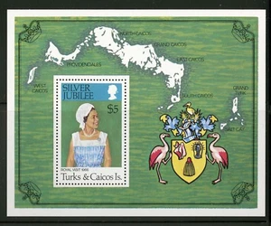 Turks & Caicos Islands 1977 Scott # 324 Mint Never Hinged Souvenir Sheet - Bild 1 von 1
