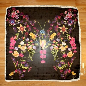 Neu Max Studio 42" Sommer Blumen Quadrat Schal #MS175 - Bild 1 von 1