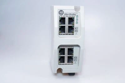 A&B Allen-Bradley 1783-EMS08T/B Stratix 6000 Ethernet Managed Switch PN-118360 - Bild 1 von 3