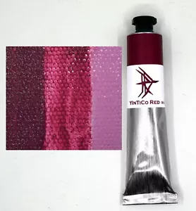 YInTiCo Rouge (teinte) - Peinture à l'huile fait main - 40 ml - Photo 1 sur 7