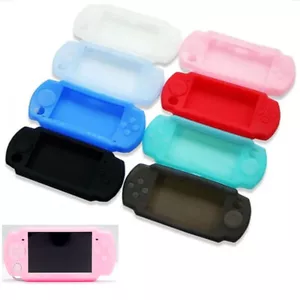 Soft Silicone Body Protective Skin Cover Cases For PSP 2000 3000 Game Console - Picture 1 of 12
