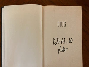 2005 Blog Hardcover Book by Hugh Hewitt (Signed) - Bild 1 von 12