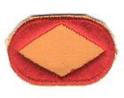 Army Airborne Oval Patch: XVIII Corps Artillery - cut edge