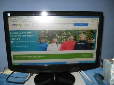 AOC 931Swl 18.5" Widescreen LCD Monitor ~ Resolution: 1366 x 768 ~ EUC - Image 1 of 4