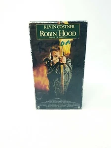 Robin Hood Prince of Thieves (VHS Tape) Kevin Costner - Picture 1 of 6