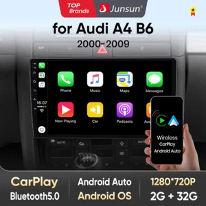 Android 13 Radio für Audi A4 B6 B7 2000-2009 Carplay Stereo Navi GPS BT DAB+ - Bild 1 von 18