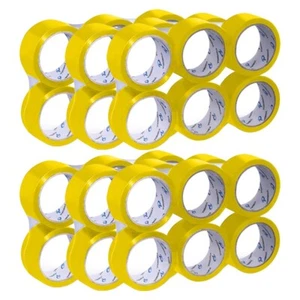 Yellow Packaging Tape 36 Rolls Heavy Duty for Shipping Packaging 2inch 60 Yard - Picture 1 of 5
