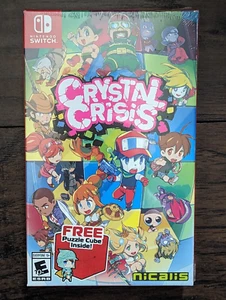 Crystal Crisis con cubo puzzle gratuito (Nintendo Switch) NUOVO DI ZECCA - Foto 1 di 2