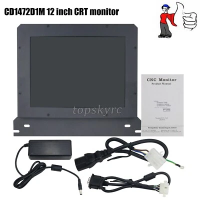CD1472D1M 12 inch CRT monitor For Mazak CD1472D1M 2 Replacement CD1472D1M2 - Image 1 of 4