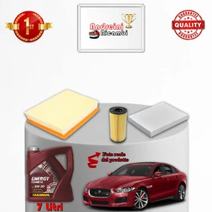 KIT TAGLIANDO 3 FILTRI E OLIO JAGUAR XE X760 2.0 D 132KW 180CV DAL 2015 -> - Imagen 1 de 1