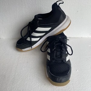 Größe 8-1/2 Adidas Ligra schwarz/weiß Volleyballschuhe gebraucht - Bild 1 von 9